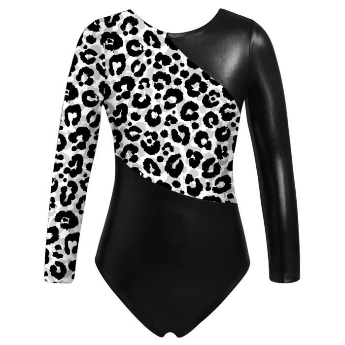 Ranrann Enfant Fille Justaucorps Gymnastique Justaucorps Danse Enfant Fille - Sans Manches - Taille 3-14 Ans - Multi-Couleurs Gymnastique Fille