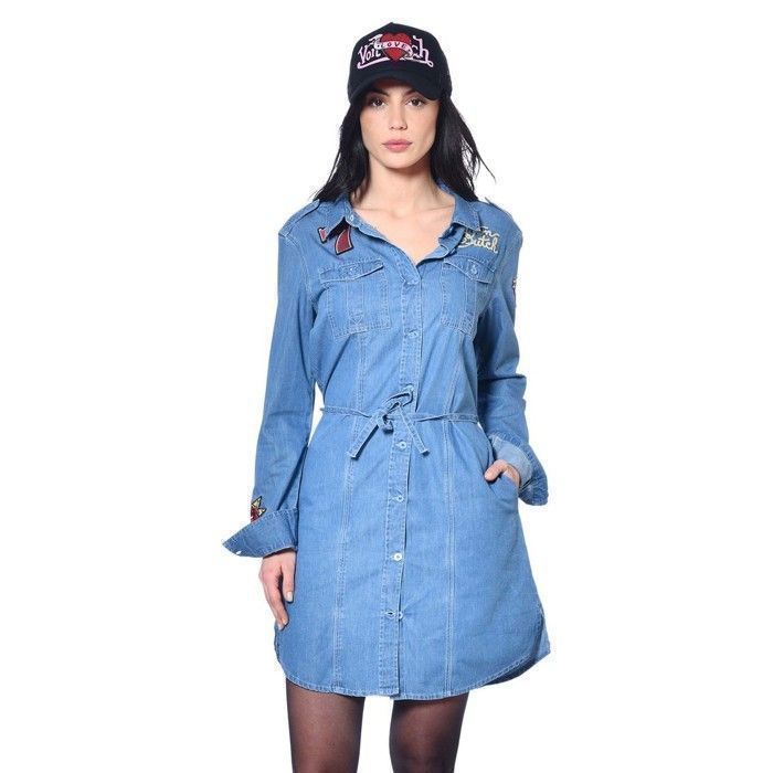 denim maxi dress MAXI FLERTY DENIM DRESS (RESTOCK) – B-L-U-SH BY JOELLE
