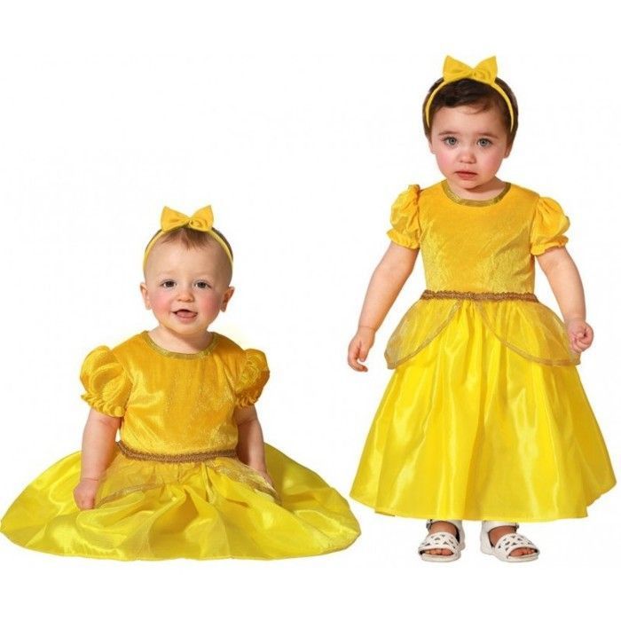 Déguisement de petit poussin jaune pour bébé