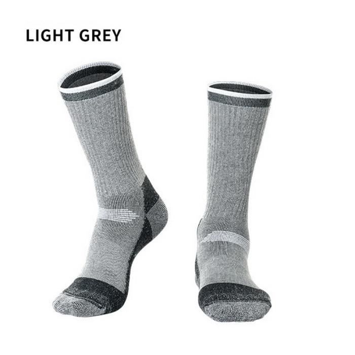 Chaussettes De Ski Épaisses Pour Enfants 8-12 Ans - Lot De 6 Paires - Laine Mérinos - Pour Ski, Snowboard, Randonnée Hiver