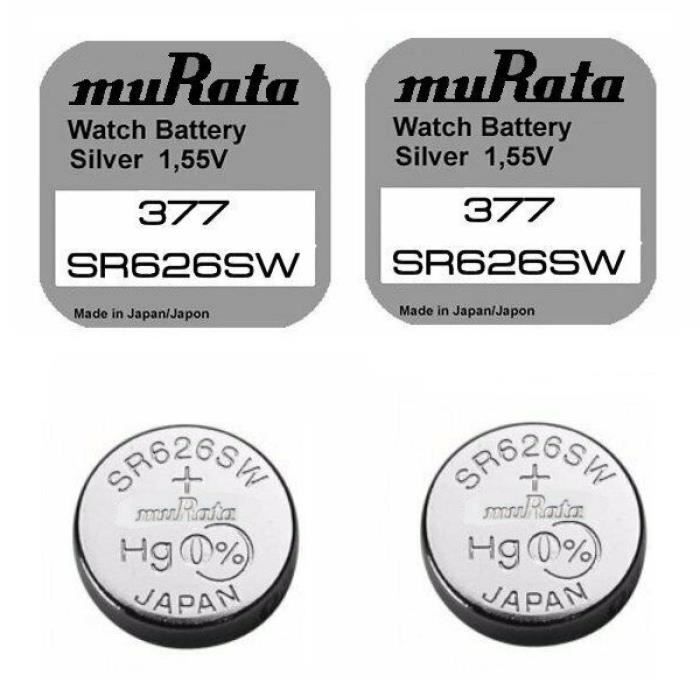Recommander l'oxyde de 1,55 V Silver SR626SW 377 Pile bouton pile de montre  pour Sony Watch - Chine Batteries sèches Coin Cell et le glucose sanguin de  surveiller les instruments médicaux prix