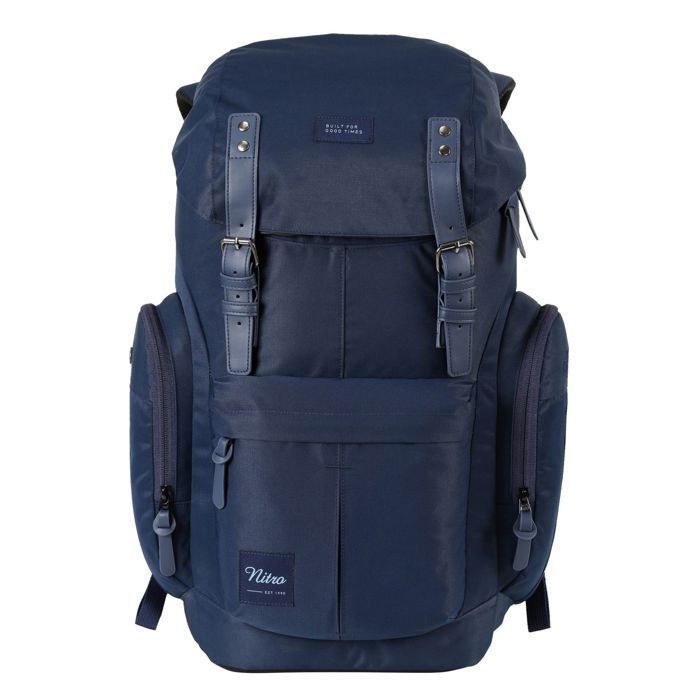 Sac à Dos NITRO Daypacker Tough Black - 30-39L - Polyester - Pour Ordinateur - Neuf