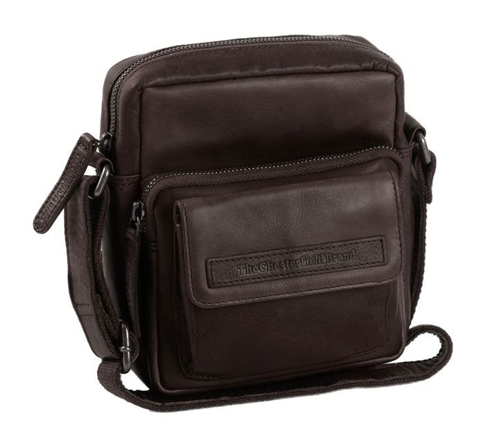 The Chesterfield Brand Sac à épaule bandoulière noir pour homme