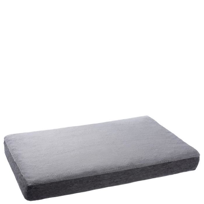 Meilleurs prix pour petstuff® Matelas orthopédique pour chiens, housse amovible & lavable, antidérapant, moelleu, gris foncé, XS