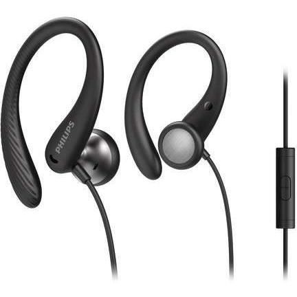 Philips - TAA1105 - Écouteurs Sport intraauriculaires avec micro - Tour d'oreille - Télécommande et micro intégrés