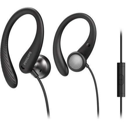 Philips - TAA1105 - Écouteurs Sport intraauriculaires avec micro - Tour doreille - Télécommande et micro intégrés Philips - TAA1105 - Écouteurs Sport intraauriculaires avec micro - Tour doreille - Télécommande et micro intégrés