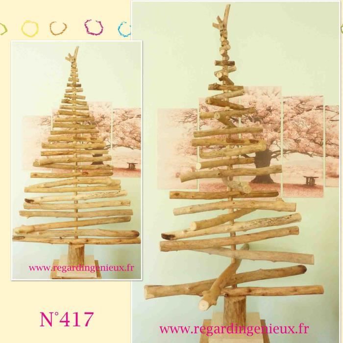Grand Sapin De Noel En Bois Flotte Rotatif N 417 A Achat Vente Sapin Arbre De Noel Bientot Le Black Friday Cdiscount