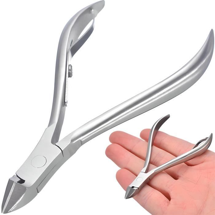 Retoo Pince Coupe Ongle Pied Outils Pour Cuticules Professionnel