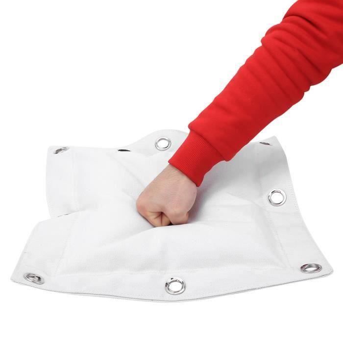 Sac De Frappe Toile Remplissable Sac De Frappe Mural Wing Chun - Toile Robuste, Vide, Avec Fermeture éclair - Tailles S, L Et Triple - Pour Boxe, Muay Thai, Sanda Entraînement Arts Martiaux Maison