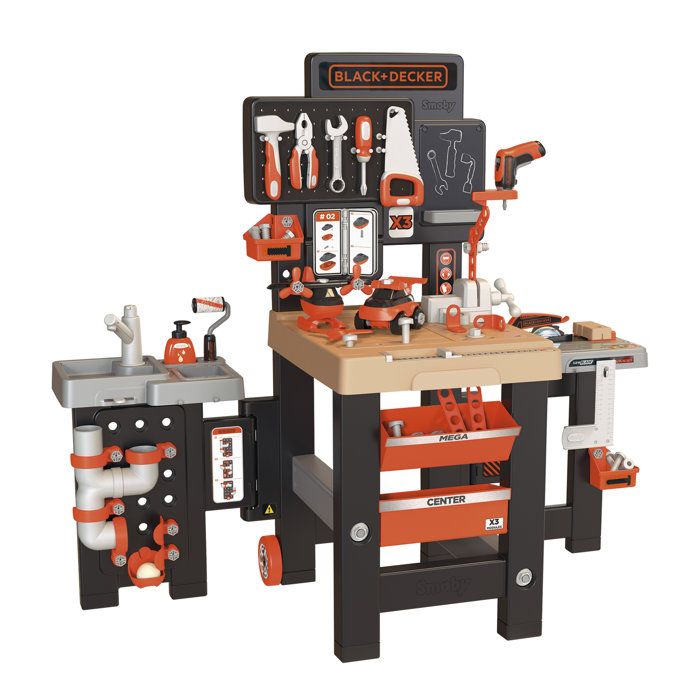 Atelier de bricolage Smoby + Decker Mega Center