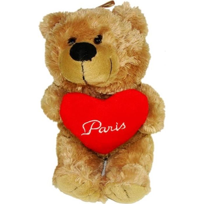 ours en peluche avec un coeur