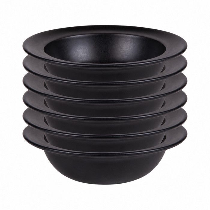 Assiette creuse Neo 19 cm (lot de 6) - Table Passion