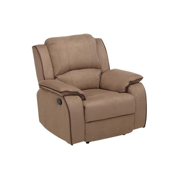 Fauteuil relax en microfibre HERNANI