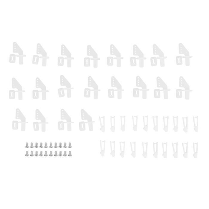 Lot De 4 Roues Pivotantes Pour Chariot, Roulettes De Remplacement Robustes Pour Meubles Avec Frein Blocable Roues Noires M6 96667290