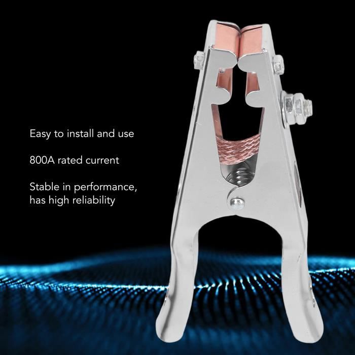 Pince De Terre De Soudage - FDIT - Style G 300A - Ouverture De La Pince 40mm - Laiton Outillage