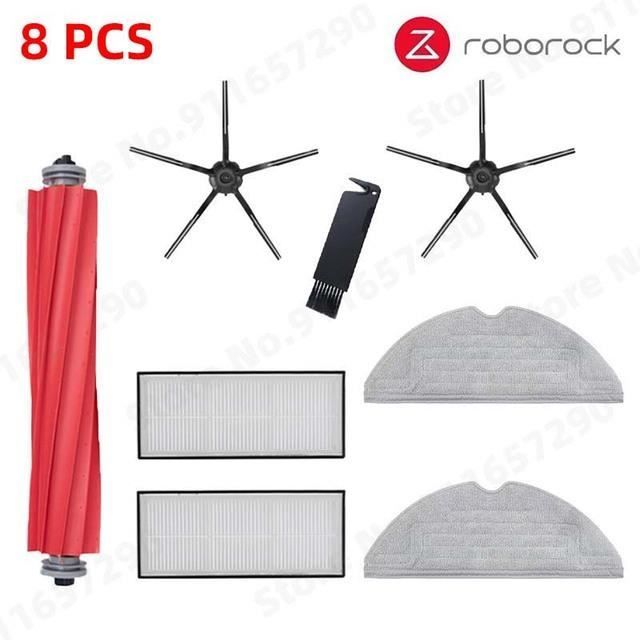 3)Accessoires pour aspirateur Roborock S8 - S8 + - S8 Pro S8 Pro Ultra