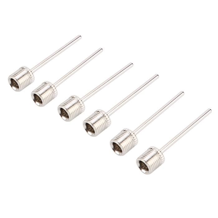 Lot De 3 Aiguilles De Gonflage En Acier Inoxydable – Pour Ballon De Foot, Basket Et Volley, Un Indispensable à Garder Dans Ton Sac !