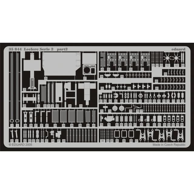 Kit Maquette Eduard 35844 - Char Leclerc Série 2 à L'échelle 1:35 - Neuf