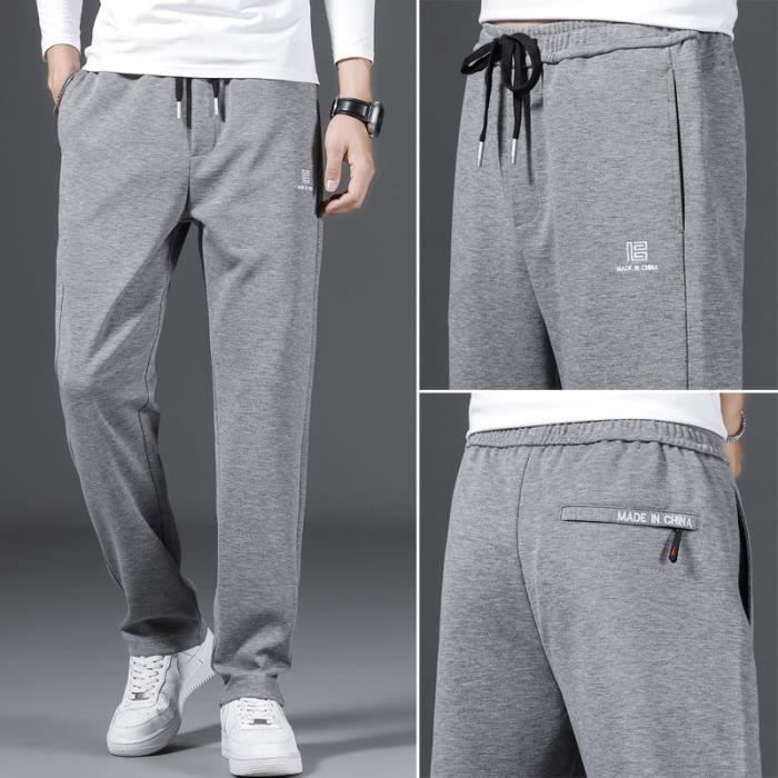 Pantalon De Jogging Sport Homme Taille Elastiquee Par Lien Comfort Mi Saison Blue Cdiscount Pret a Porter