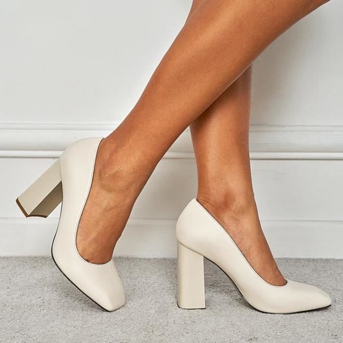 Escarpins Femme Talons hauts en cuir confortable Marque De Luxe