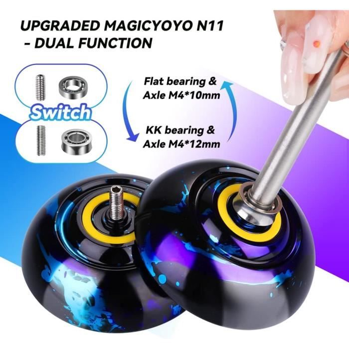 MAGICYOYO N11 Yo Yo Professionnel Non r actif YoYo en m tal alli