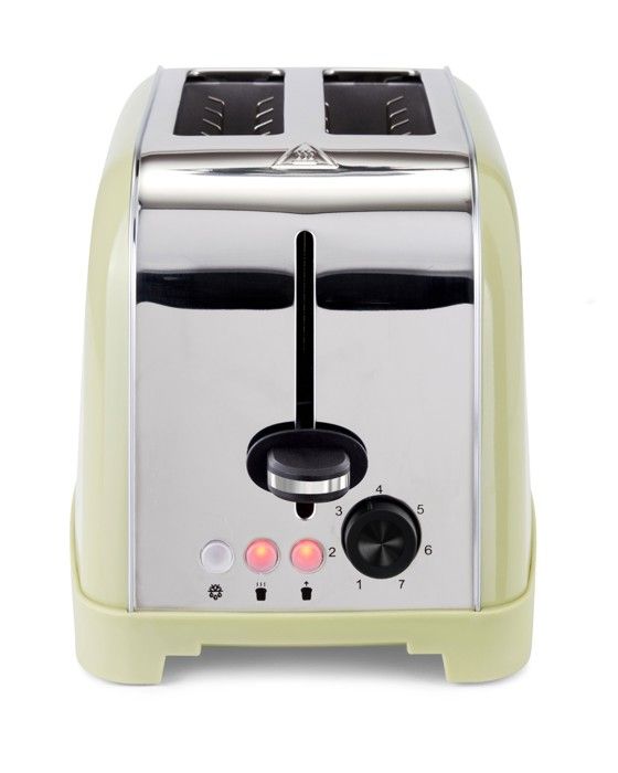Wiltal Grille-Pain Rétro 2 Tranches En Acier Inoxydable – Design Vintage Élégant, 6 Niveaux De Torréfaction, Décongélation, Réchauffage, Support Viennoiseries & Arrêt Auto – Compact Et Chic Pour Votre Cuisine