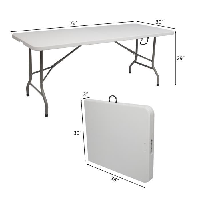 Table Pliante élément De L'intérieur Isolé De L'arrière-plan Vue Sous  Différents Angles