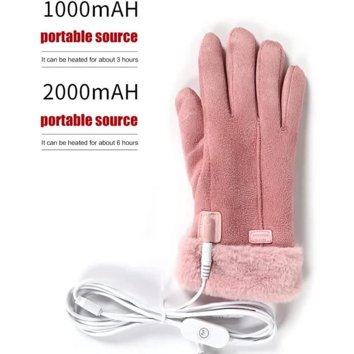 Gants chauffants électriques imperméables pour les sports d'hiver, gardez  vos mains au chaud et au sec avec le chauffe-mains USB - Temu France
