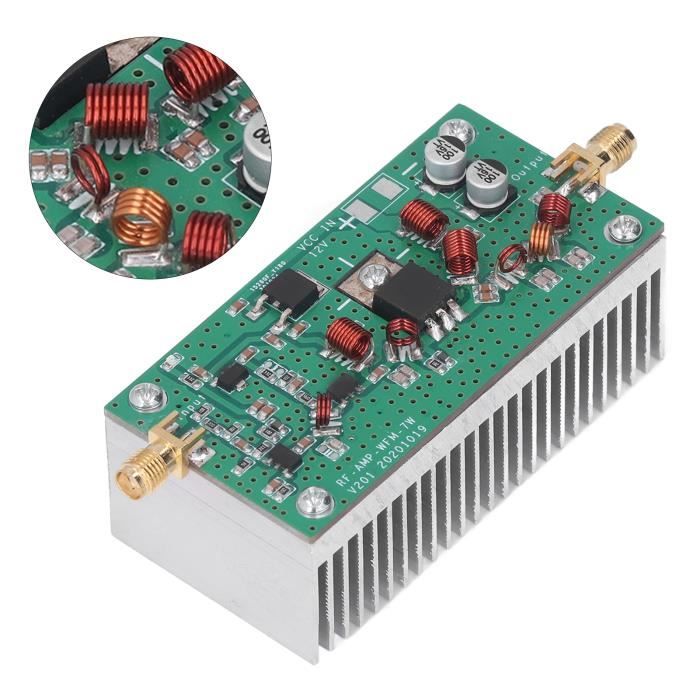 ZJCHAO Amplificateur à large bande RF Amplificateur RF large bande