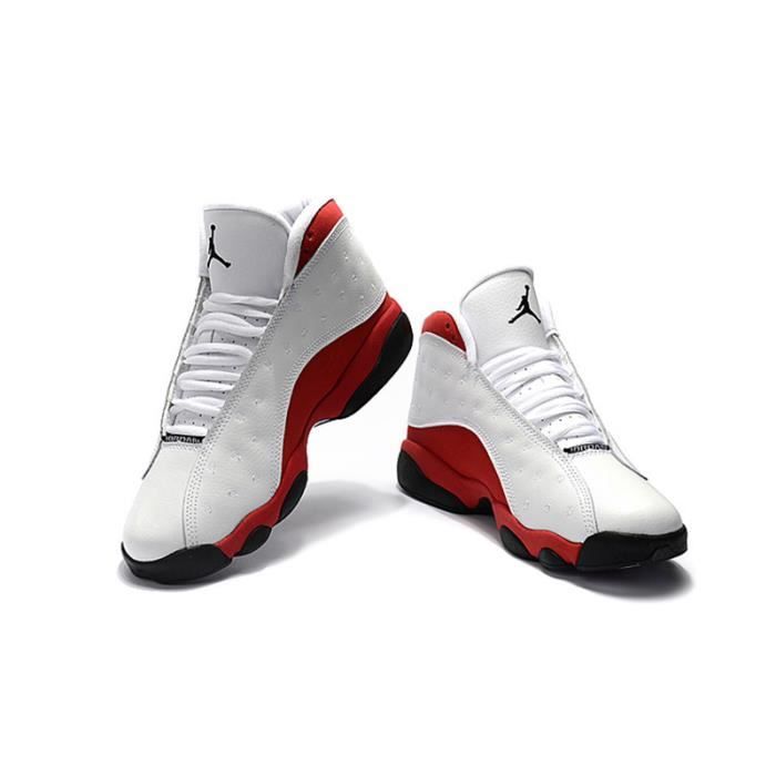 Jordan 13 blanche et rouge shop