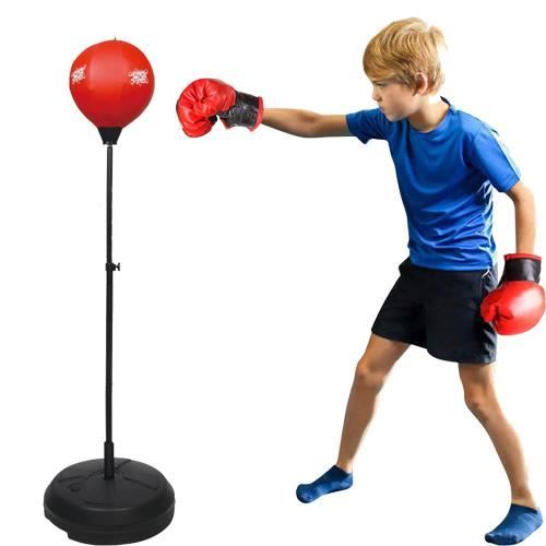 Sac De Boxe De Bureau Avec Ventouse - Punching Ball Autoportant Pour Enfant Et Adulte - Anti-stress Et Réflexes - Installation Facile Sans Outils