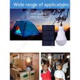 TD® Ampoule lampe solaire énergie solaire LED écologique économie d'énergie longue durée éclairage à suspendre intérieur extérieur-3