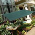 Filet d'ombrage 90% pour Serre avec œillets - 2 x 4 m - pour Jardin, pergola, Plantes de terrasse, Serre, poulailler, extérieur-3