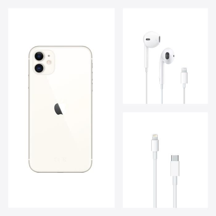 iPhone 11 64Go - Blanc