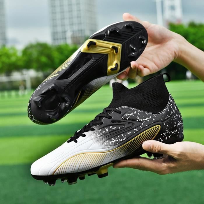 Chaussures de Football Homme faible Top Spike- Crampons Profession  Athlétisme Entrainement Chaussures de Sport-Noir - Cdiscount Sport