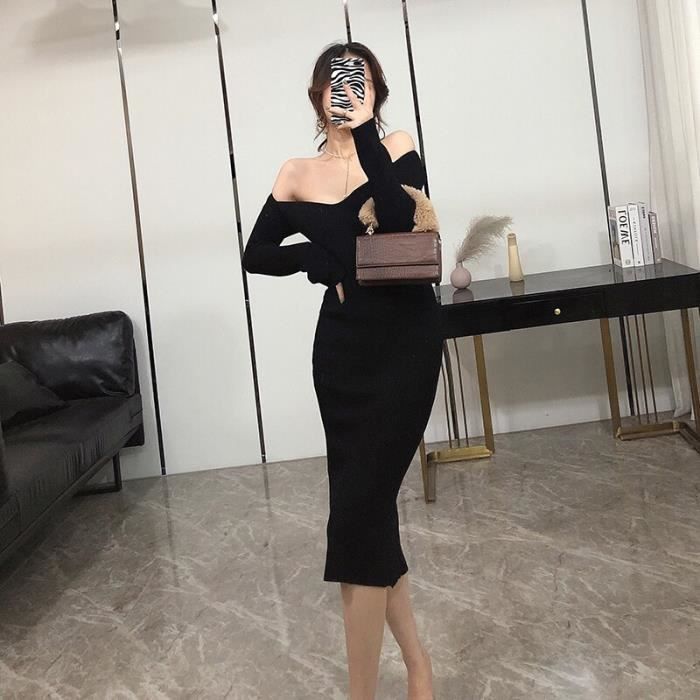 Robe moulante sans bretelle online