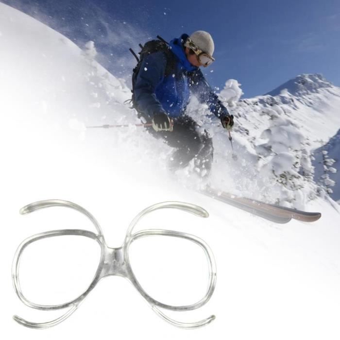 Masque on sale ski transparent