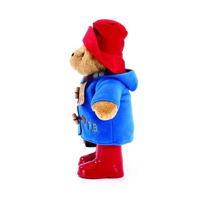 Peluche Paddington Classic avec Bottes et Valise Cdiscount Jeux Jouets
