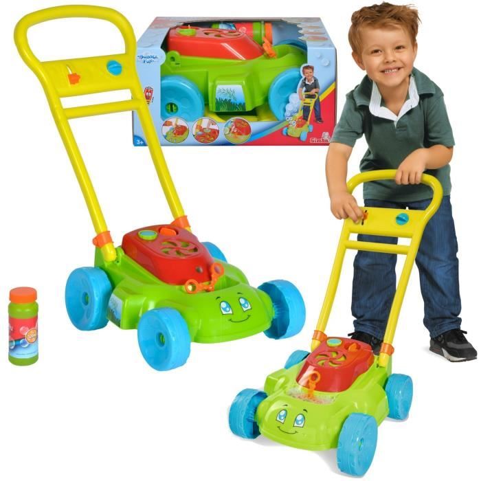Tondeuse à Bulles Blue Sky – 2 Flacons 118 Ml, 28x50 Cm, Piles AA, Jeu Extérieur Dès 3 Ans, Multicolore