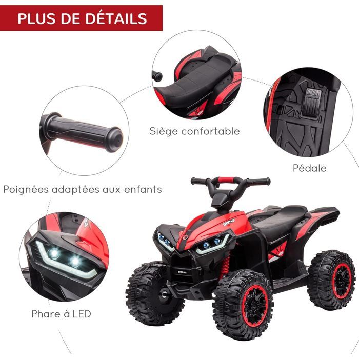 Quad électrique 24V pour enfants CAN- AM Renegade - Quad électrique