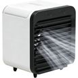 1 Mini Climatiseur Portable, Ventilateur De Refroidissement 3 Vitesses, Réservoir 200 ml, Humidifica ACCESSOIRES FABRICATION MAISON