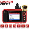 LAUNCH CRP129 OBD2 Scanner Valise Diagnostic Auto avec Eng/Transmission/ABS/Airbag - Multimarque en Francais-0