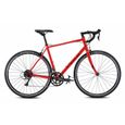 Vélo de course Fuji Sportif 2.3 2021 - Rouge - 56 cm - 14 vitesses - Freins à disque-0