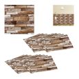 20x Panneaux muraux effet bois vintage - 10037044-0-0