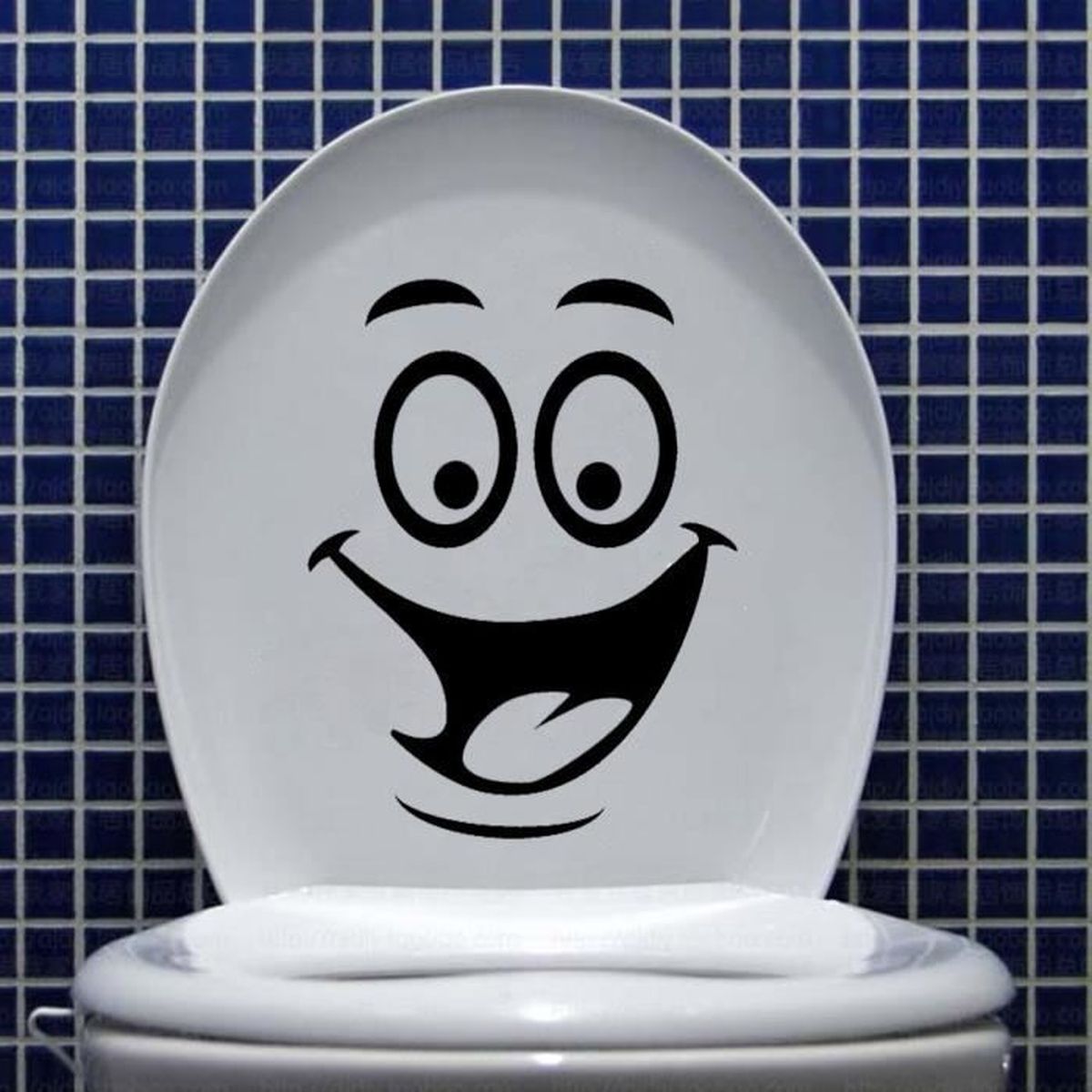 Siège Wc Couvercle Sticker Autocollant Salle de Bain Toilettes escargot 