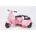 Scooter Électrique Vespa en Rose -Lumineux et Musical pour Enfant - ORYXEARTH - 6V