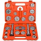 Kit de Réinitialisation d'Étrier de Frein - LARS360 - 24 pièces - Acier - Universel - Adaptateurs inclus