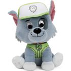 PAT PATROUILLE - PELUCHE 15 CM ROCKY Paw Patrol Gund - 6058442 - peluche douce et lavable dès 12 mois