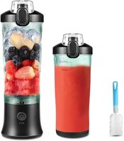 Mixeur à smoothie ,Blender Portable 600ml  Pour shakes et smoothies - Avec 6 lames ultra tranchantes - avec USB-C rechargeable