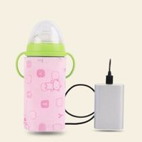 Chauffe-biberon USB pour bébé, chauffe-biberon Portable, sac d'alimentation en lait, housse d'allaitement